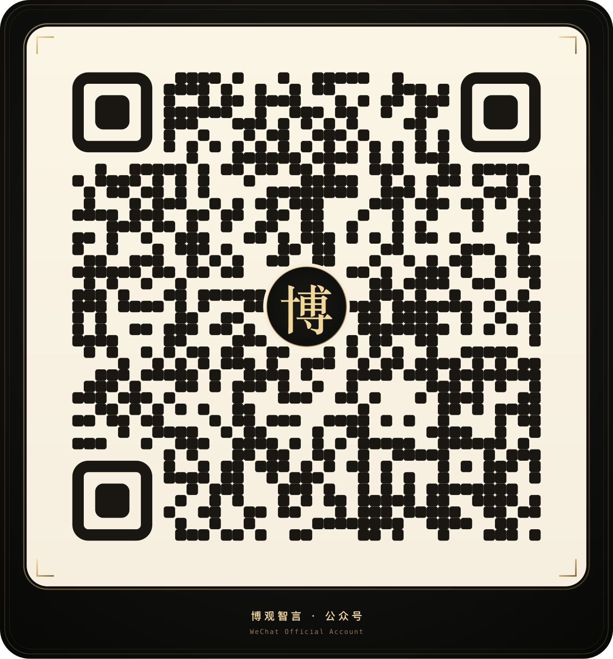 博观智言工作室公众号二维码
